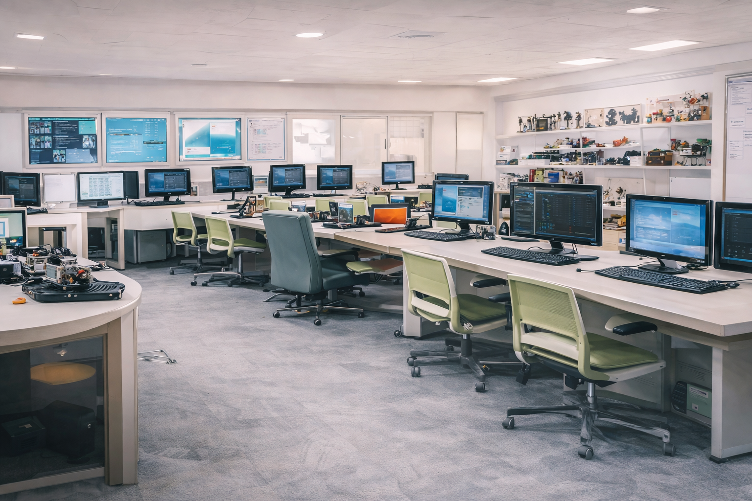 School computer lab